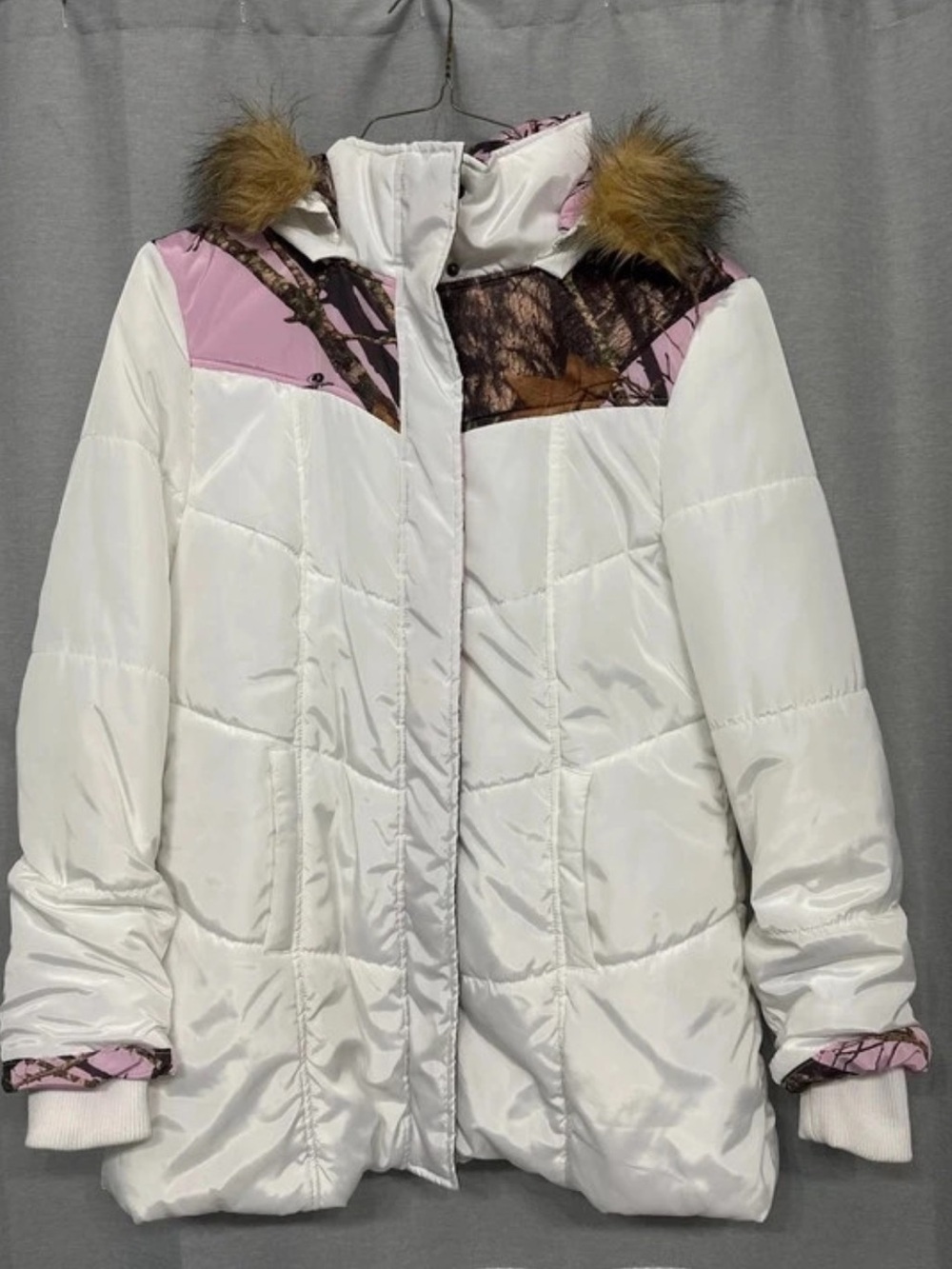 White winter coat